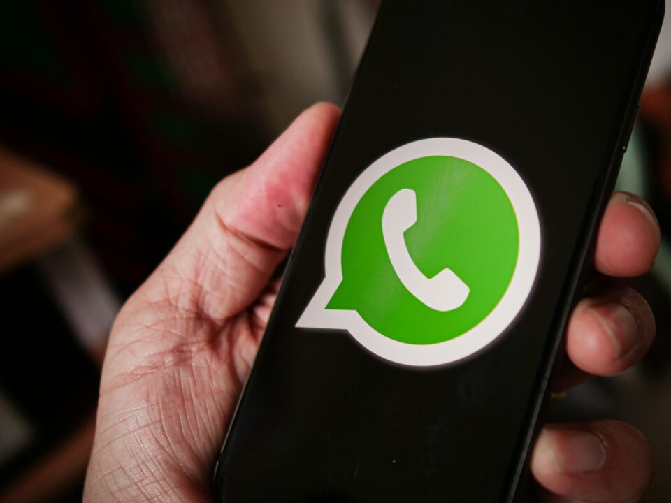 Image of the WhatsApp application on a smartphone